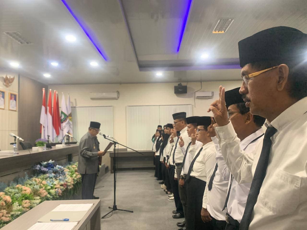 Wabup Poso Lantik Anggota BPD 2026 Memperkuat Sinergi Pemerintahan Desa